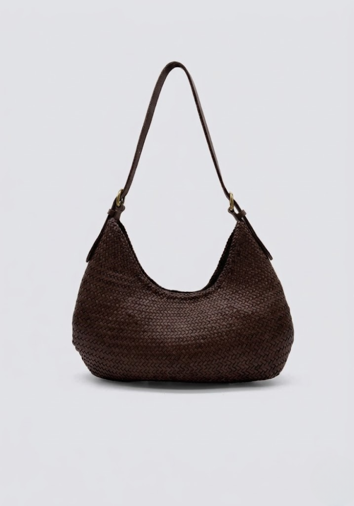 Sac Luna Mezza Dark Brown - Dragon Diffusion