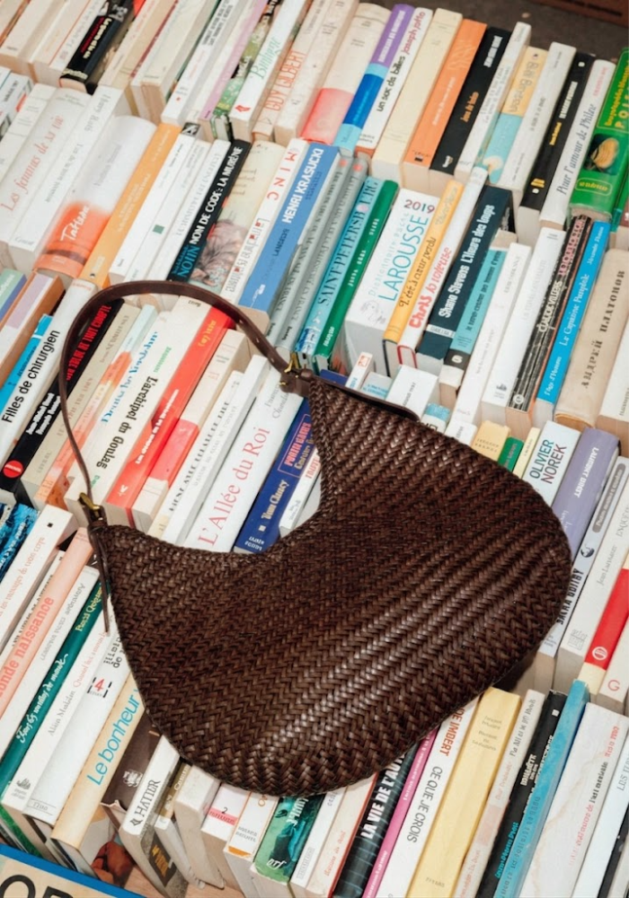 Sac Luna Mezza Dark Brown - Dragon Diffusion