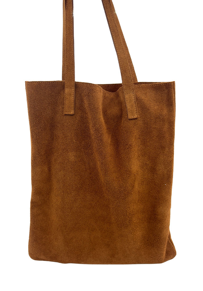Sac Tote Bag Daim Blush Camel - Sélectionné par Blush