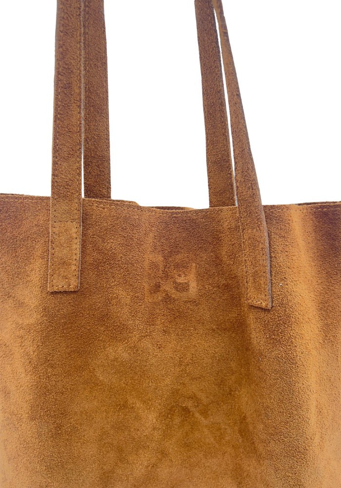 Sac Tote Bag Daim Blush Camel - Sélectionné par Blush