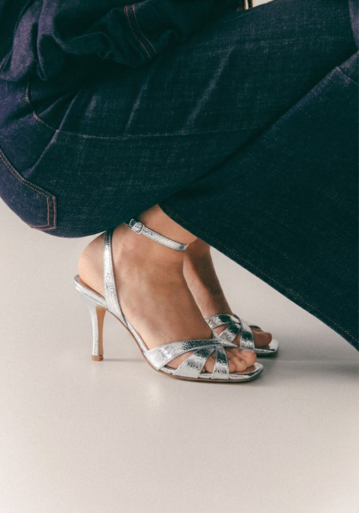 Sandales Abelie Silver - Sélectionné par Blush