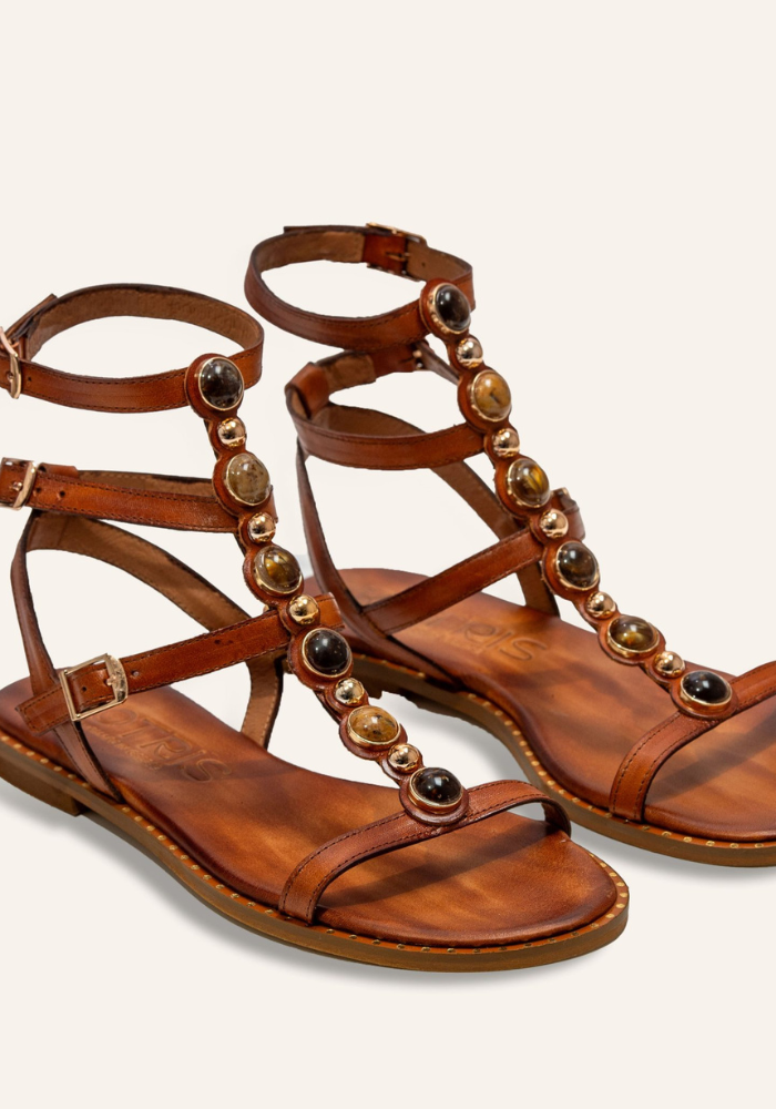 Sandales Thalassa Caramel - Greek Designer
