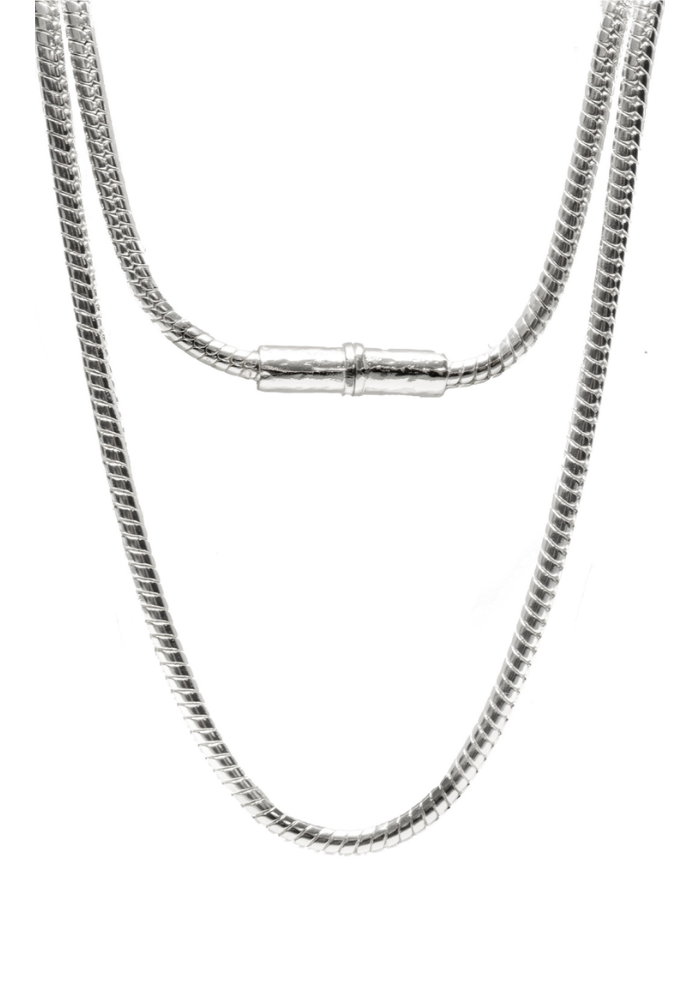 Collier Ou Bracelet 5 Tours Argenté - Sing A Song