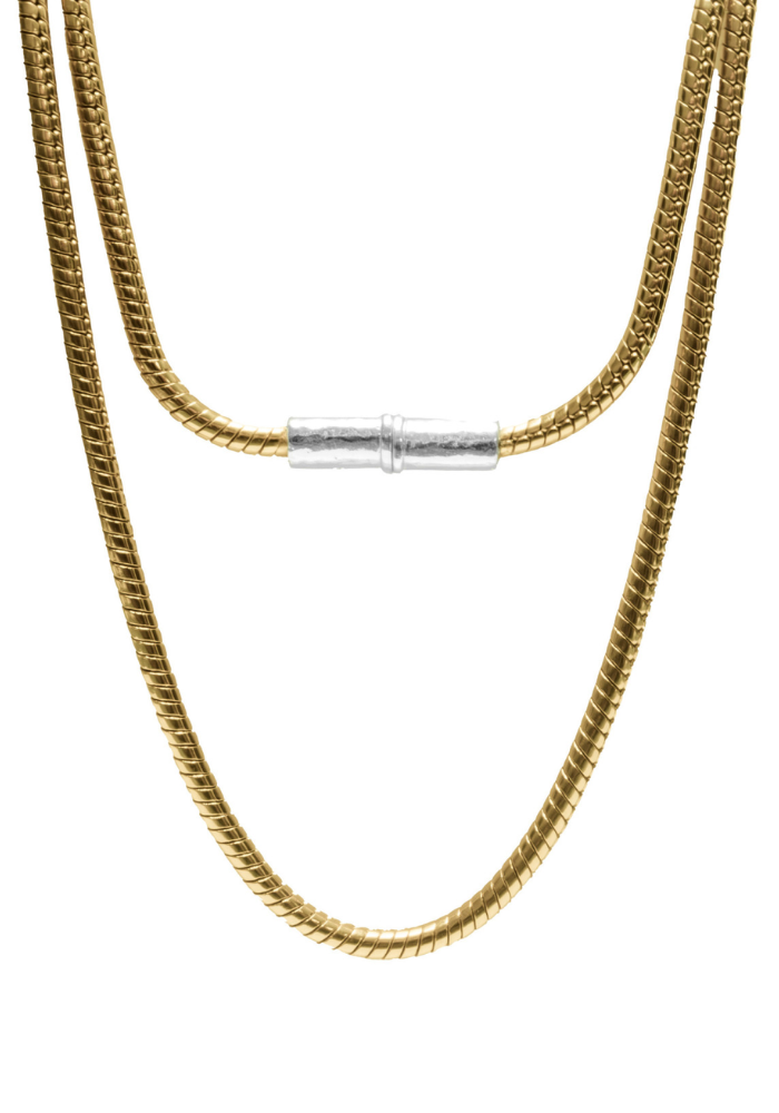 Collier Ou Bracelet 5 Tours Doré/Argenté - Sing A Song