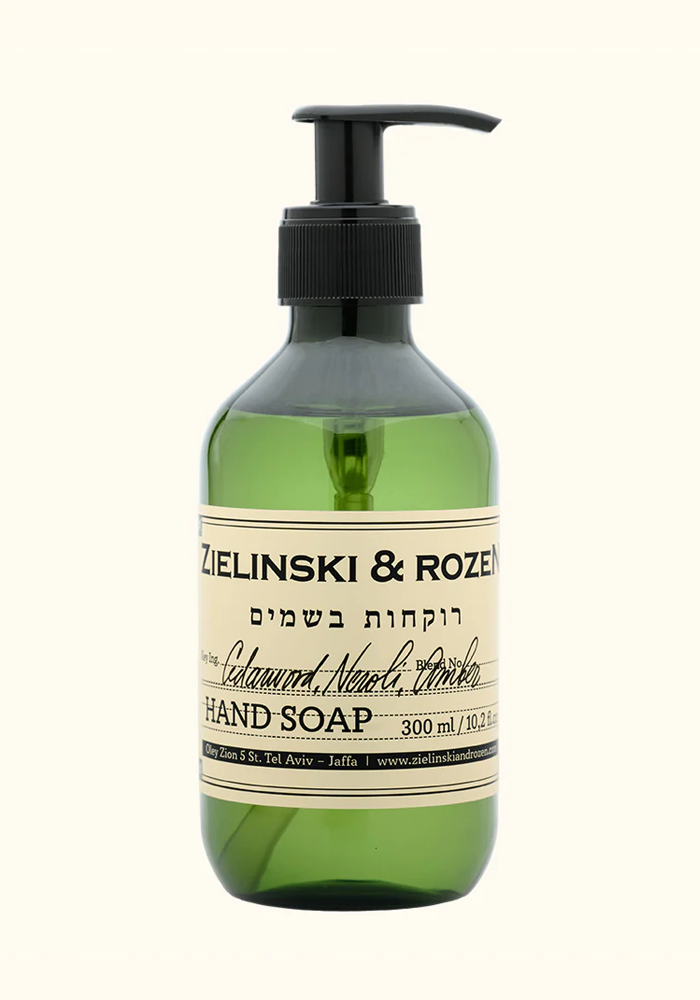 Savon Pour Les Mains Bois De Cèdre, Néroli Et Ambre 300ml - Zielinski & Rozen