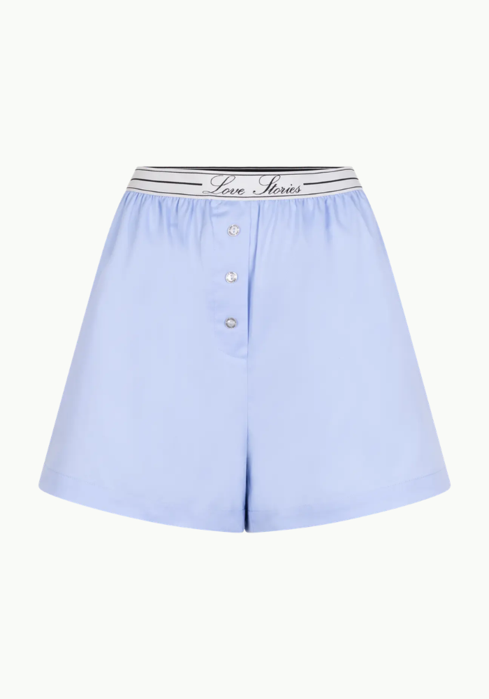 Short James Style Boxer Bleu Ciel - Love Stories