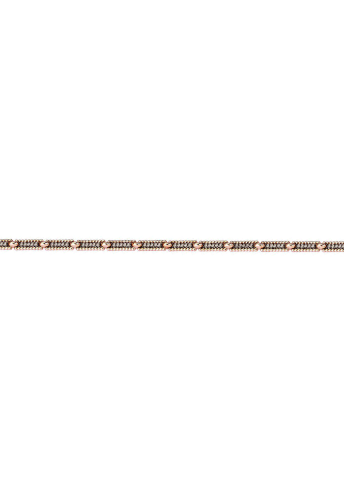 Bracelet Skinny Beads Duo Champagne - Kismet By Milka