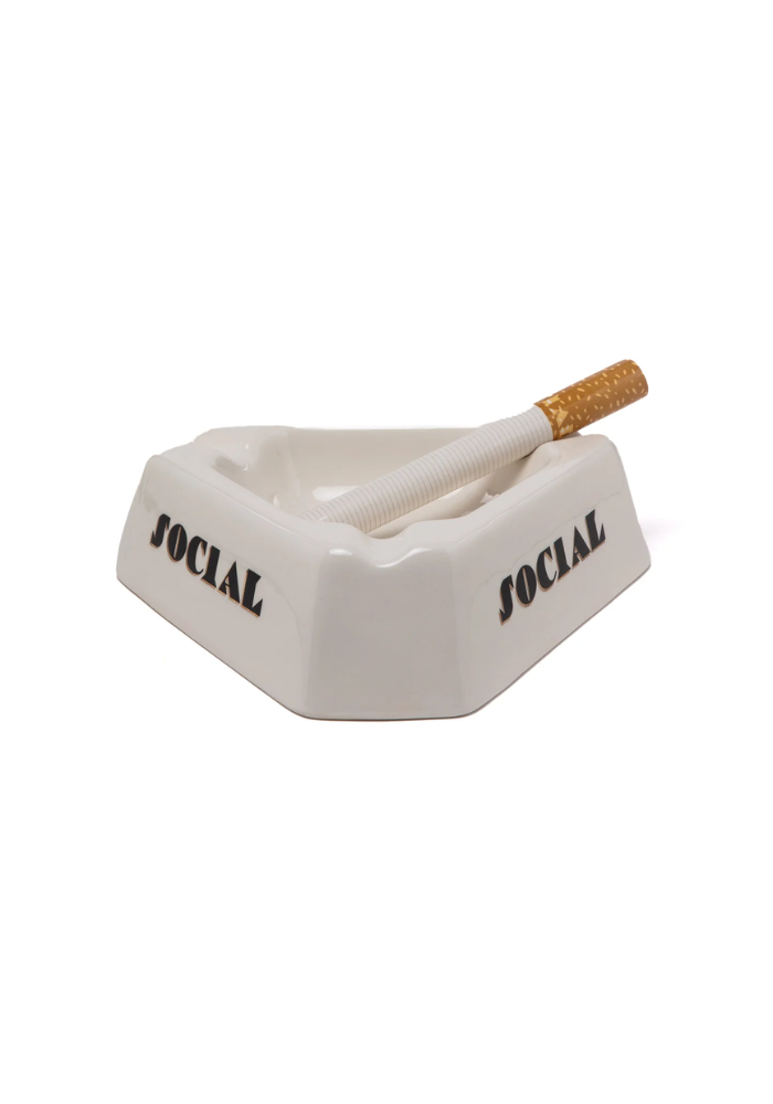Cendrier Social Smoker Porcelaine - Seletti