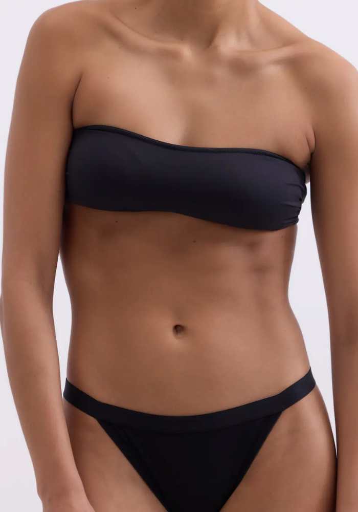 Soutien Gorge Bandeau Bonnie Noir - Love Stories