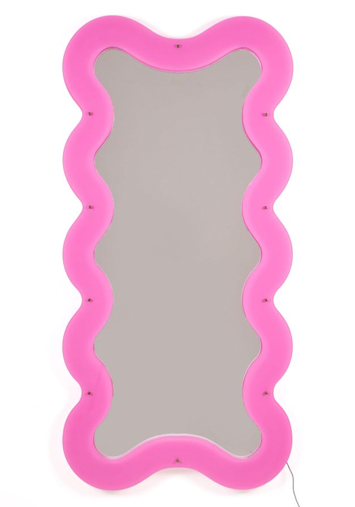Miroir Supercurve Rose - Seletti