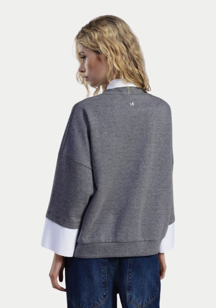 
Sweat-Shirt Cravate Gris - Dixie