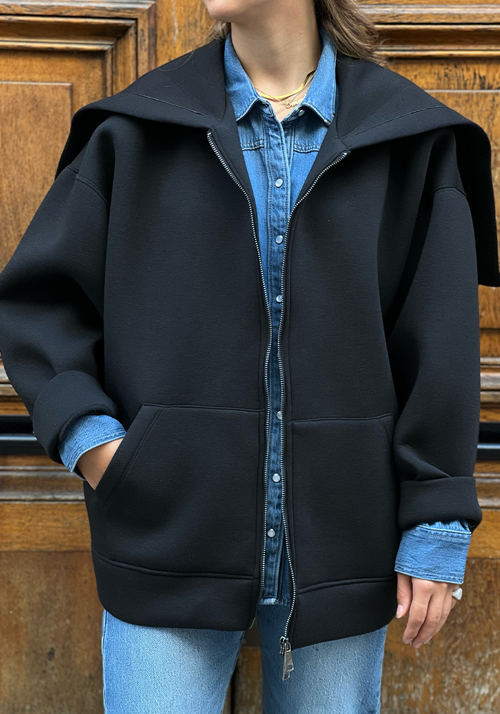 Veste De Jogging Olivia Noire - Dixie