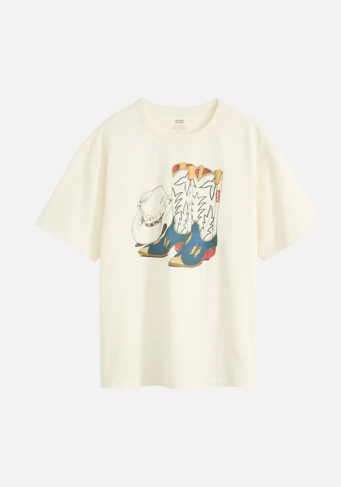 T-Shirt Motif Cowboy Santiags- Levi's