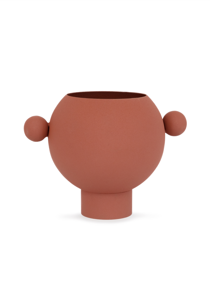 Vase Rond Terracotta - Blush Sélection Décoration