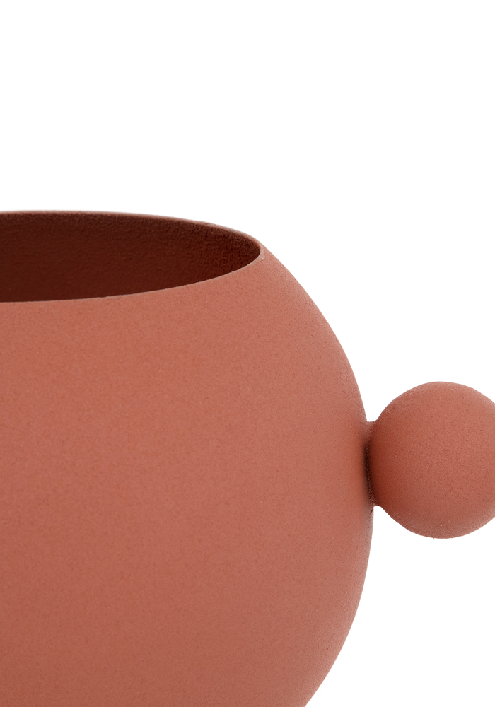 Vase Rond Terracotta - Blush Sélection Décoration