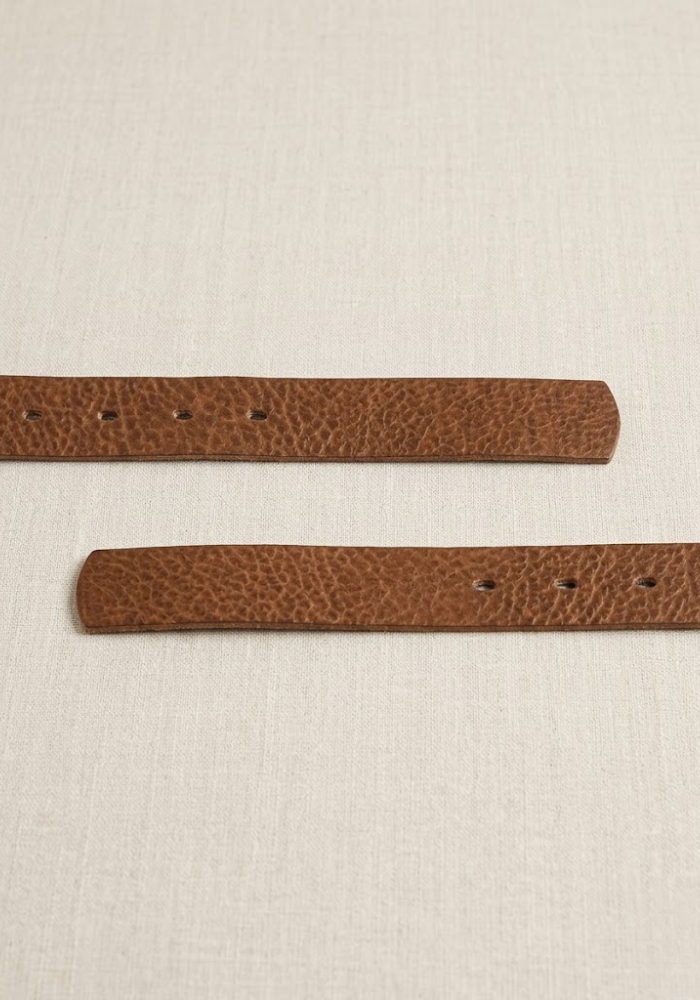 Tige De Ceinture En Cuir Preto 25mm Marron - Yolete