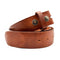 Tige De Ceinture Cuir Cognac