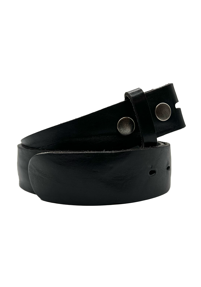 Tige De Ceinture Cuir Noire - Yolete