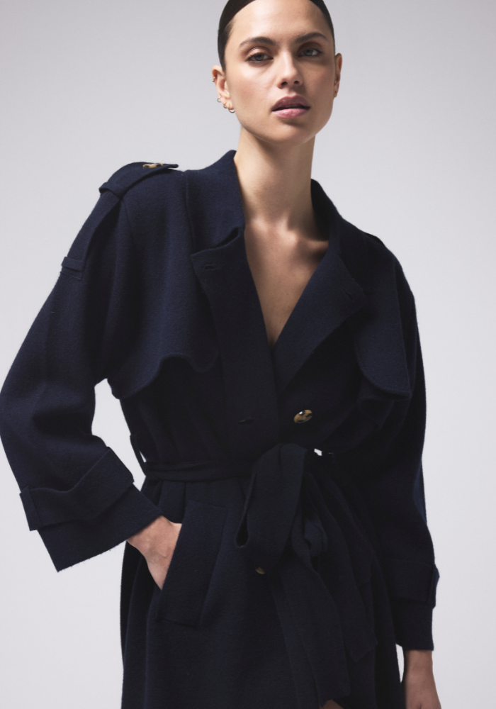 Trench Talia Marine - NotShy