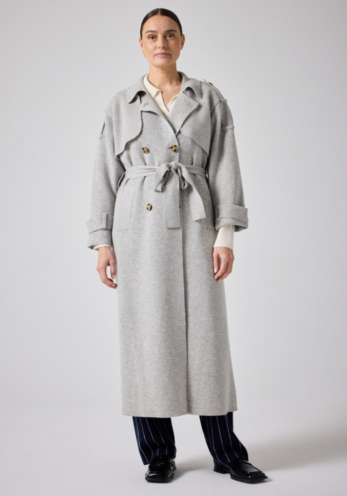 Trench Talia Sand
