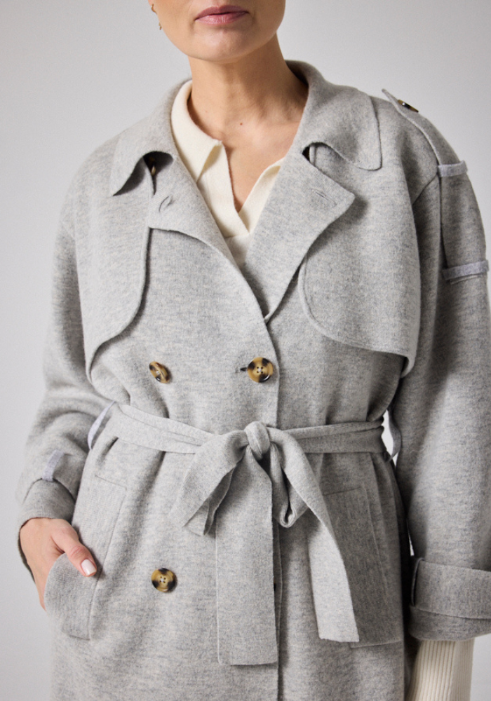 Trench Talia Sand