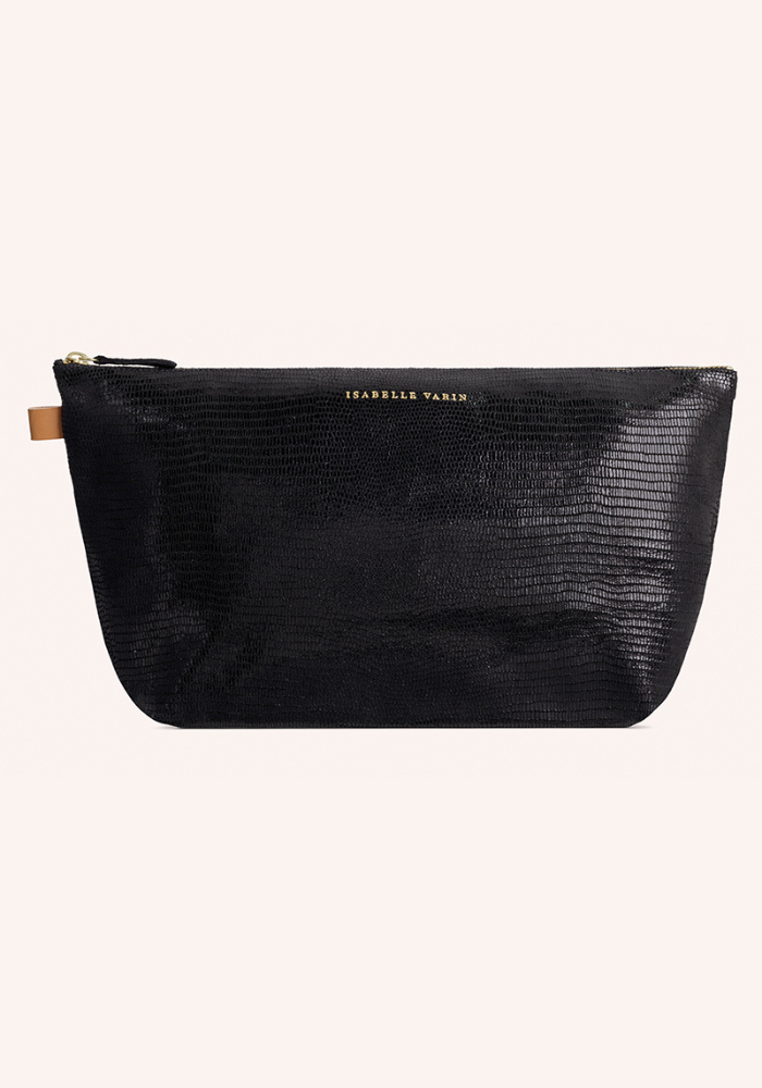 Trousse Pilow Turtle Noir - Isabelle Varin