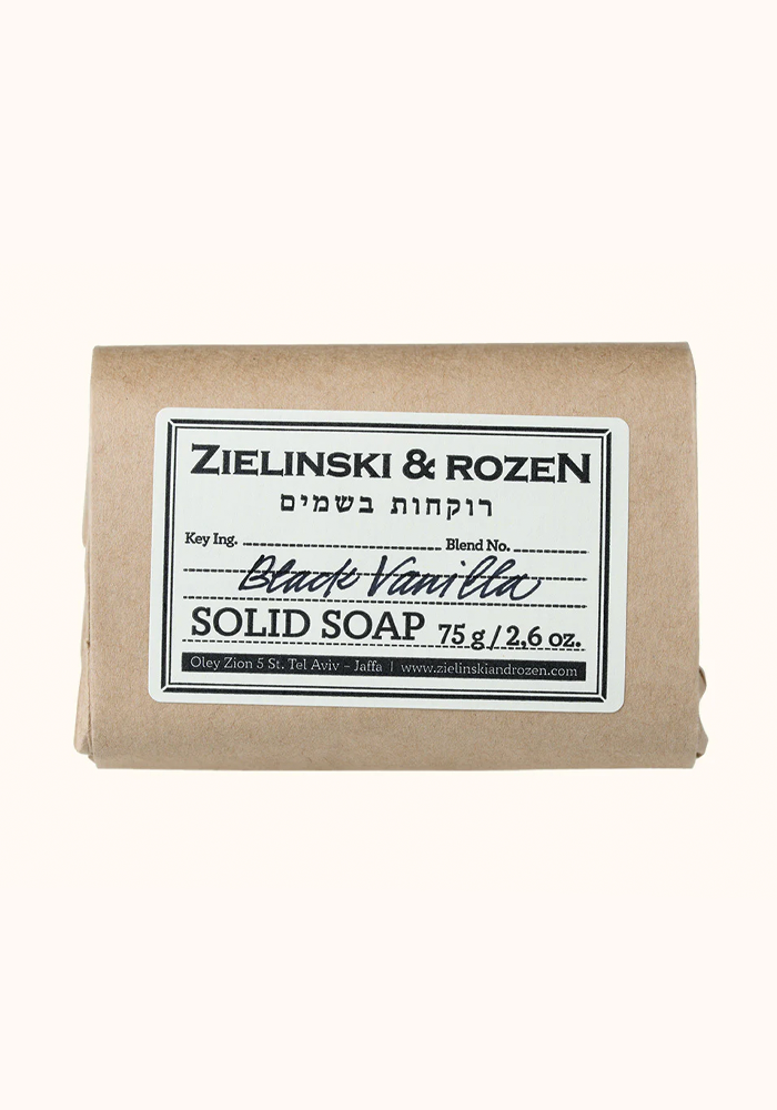 Savon Solide Vanille Noire 75g - Zielinski & Rozen