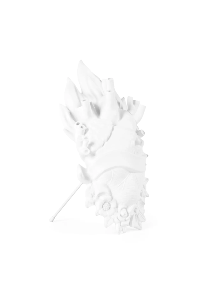 Vase Coeur Holy Love In Bloom Porcelaine - Seletti