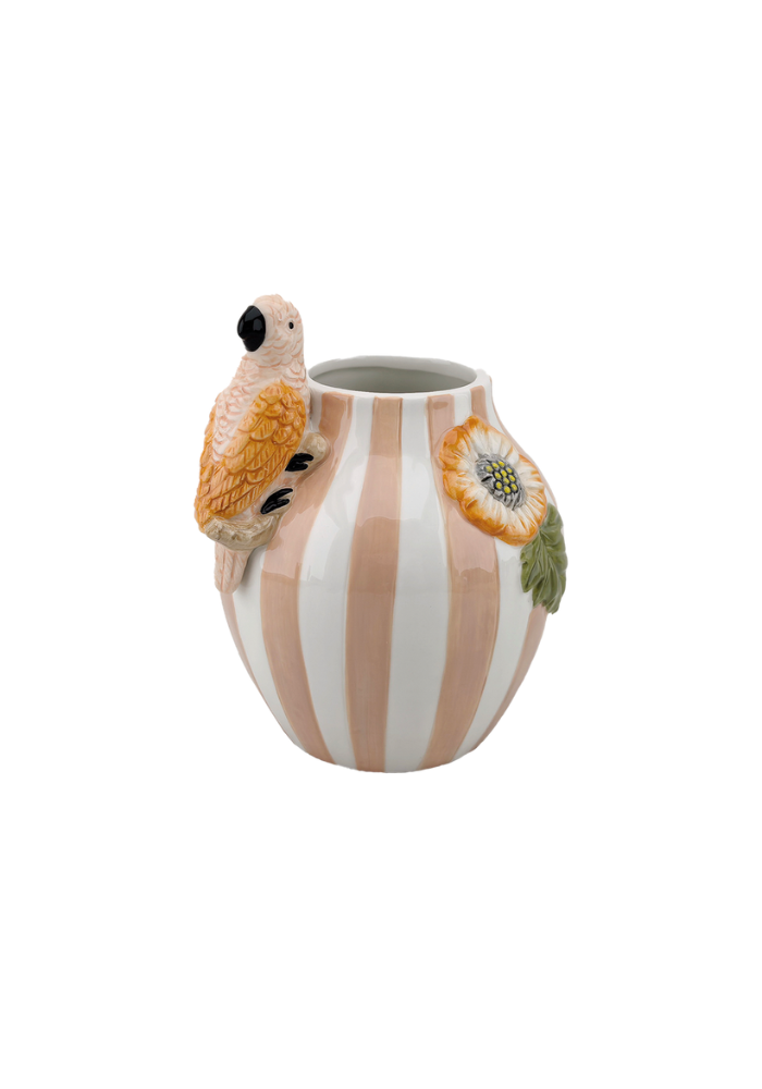 Vase Rayure Oiseau - Sélectionné par Blush