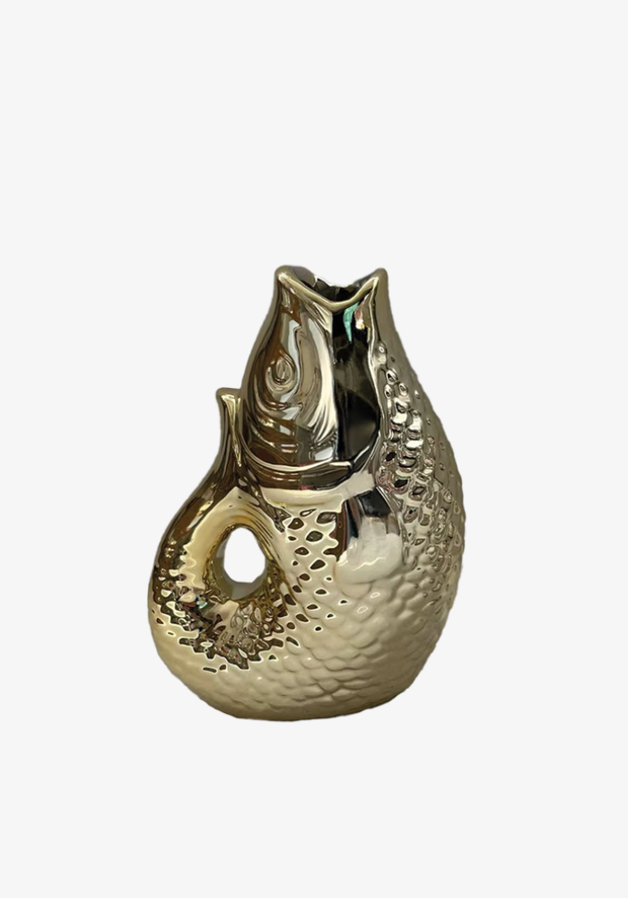 Vase Poisson Doré Petit Modèle - Sélectionné par Blush