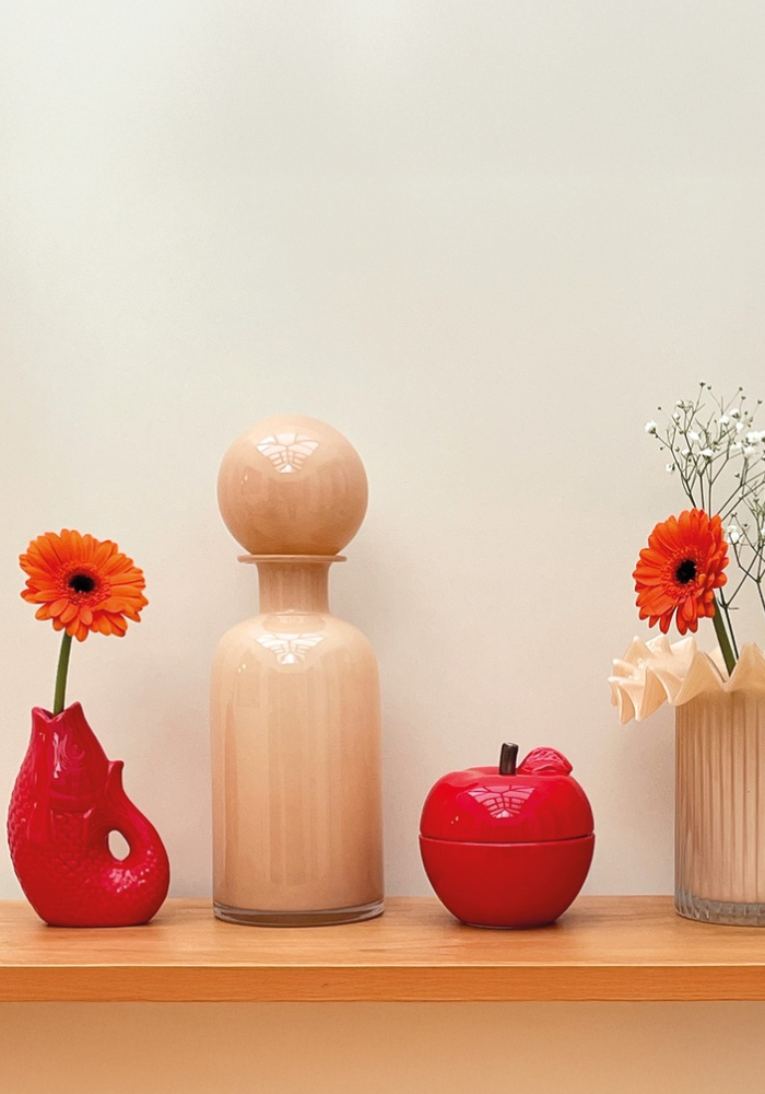 Vase Bouteille Lisa Champagne - Sélectionné par Blush