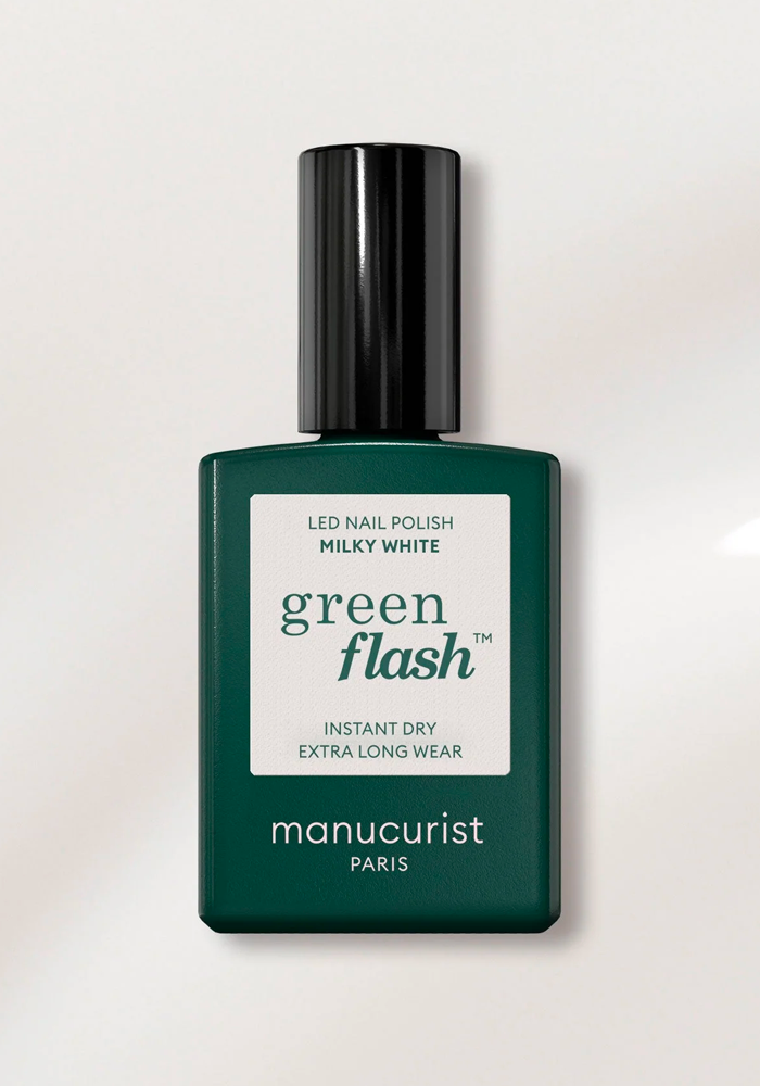 Vernis A Ongles GREEN FLASH New Milky White - Manucurist