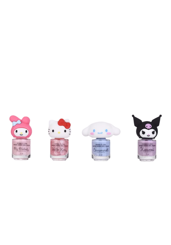 Vernis à ongles à base d'eau tête 3D Hello Kitty &amp; Friends 3ml.
