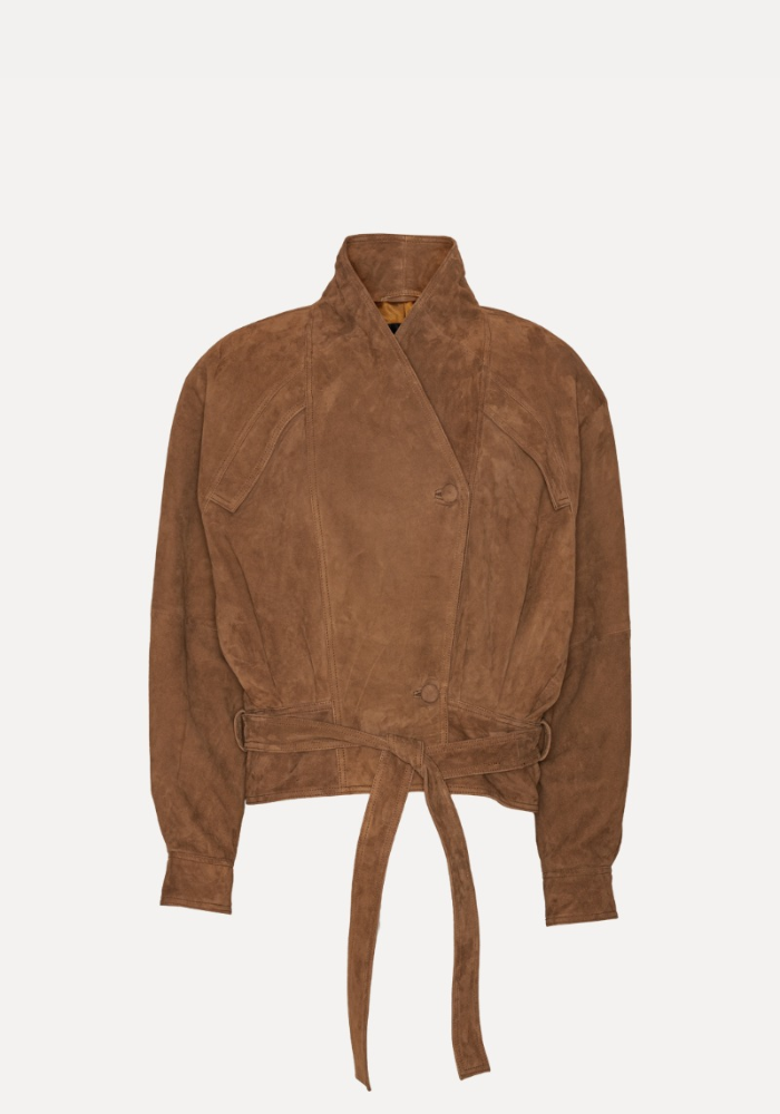 Veste Bomber Suede Oversized - Rotate