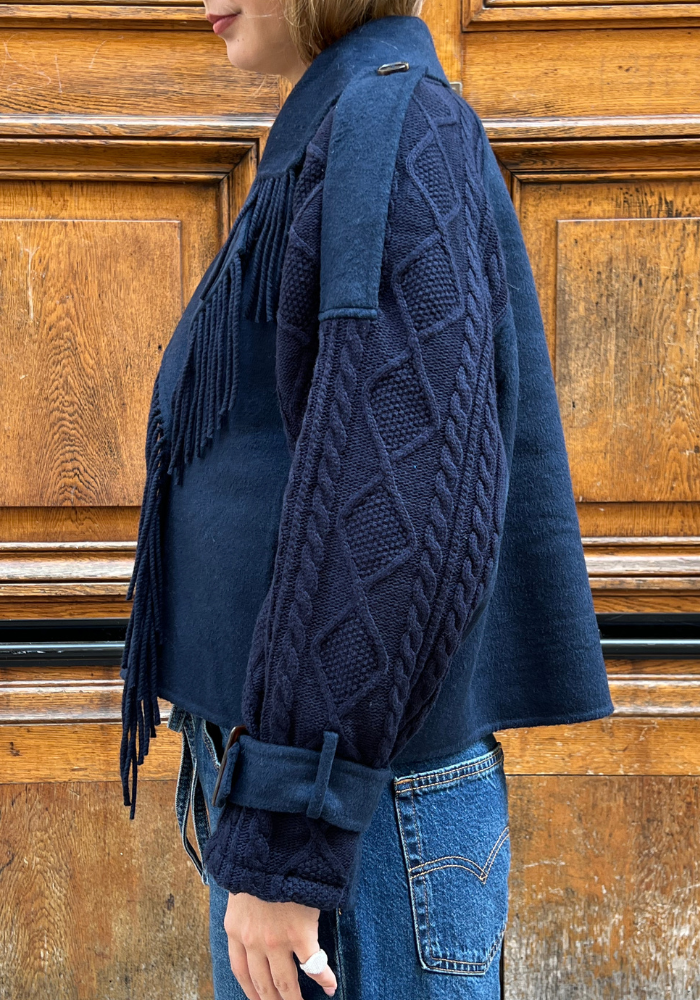 Veste Courte Kassia Marine