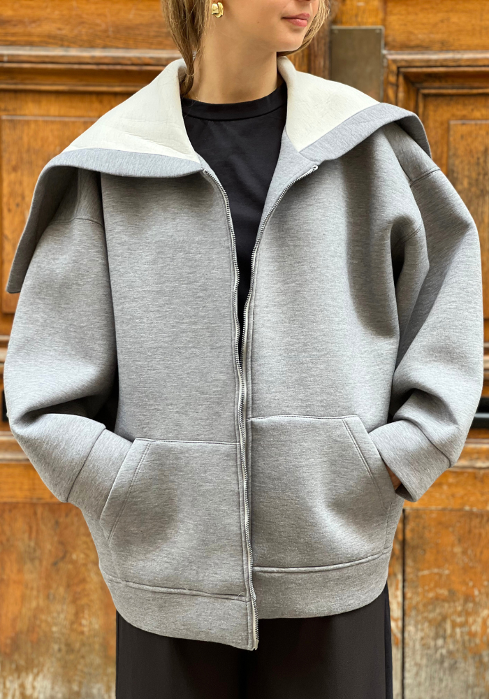 Veste De Jogging Olivia Gris Foncé - Dixie
