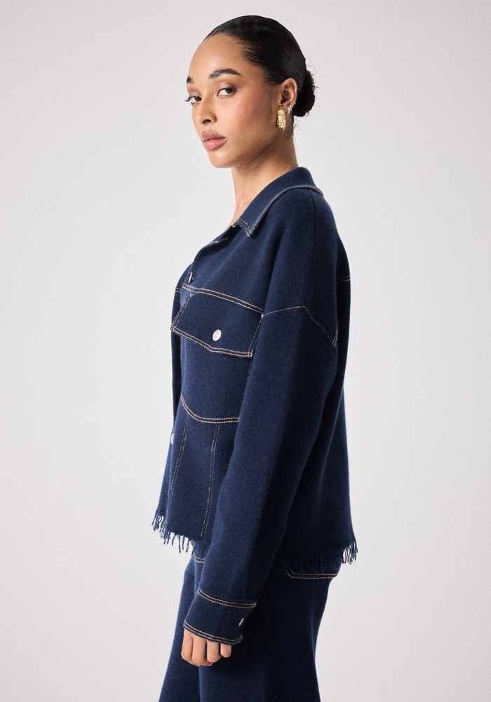 Veste Levo Effet Denim - Not Shy