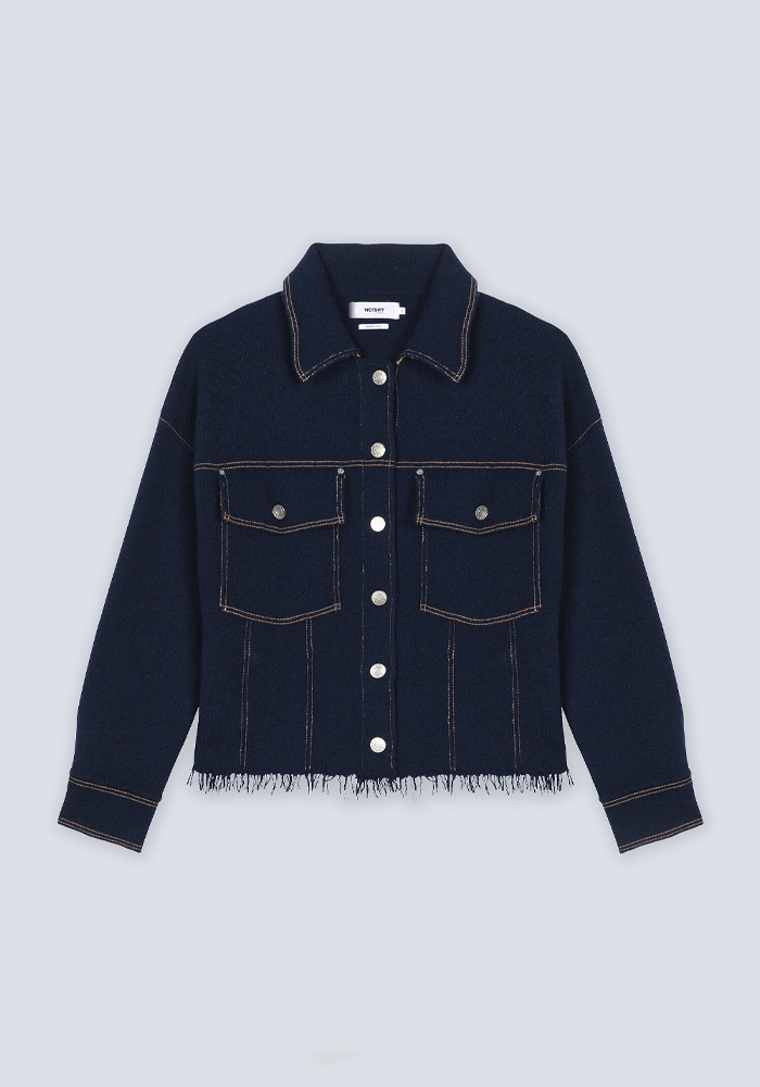 Veste Levo Effet Denim - Not Shy