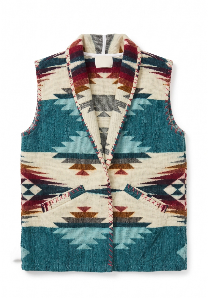 Veste Wild Turquoise - Maison Badigo