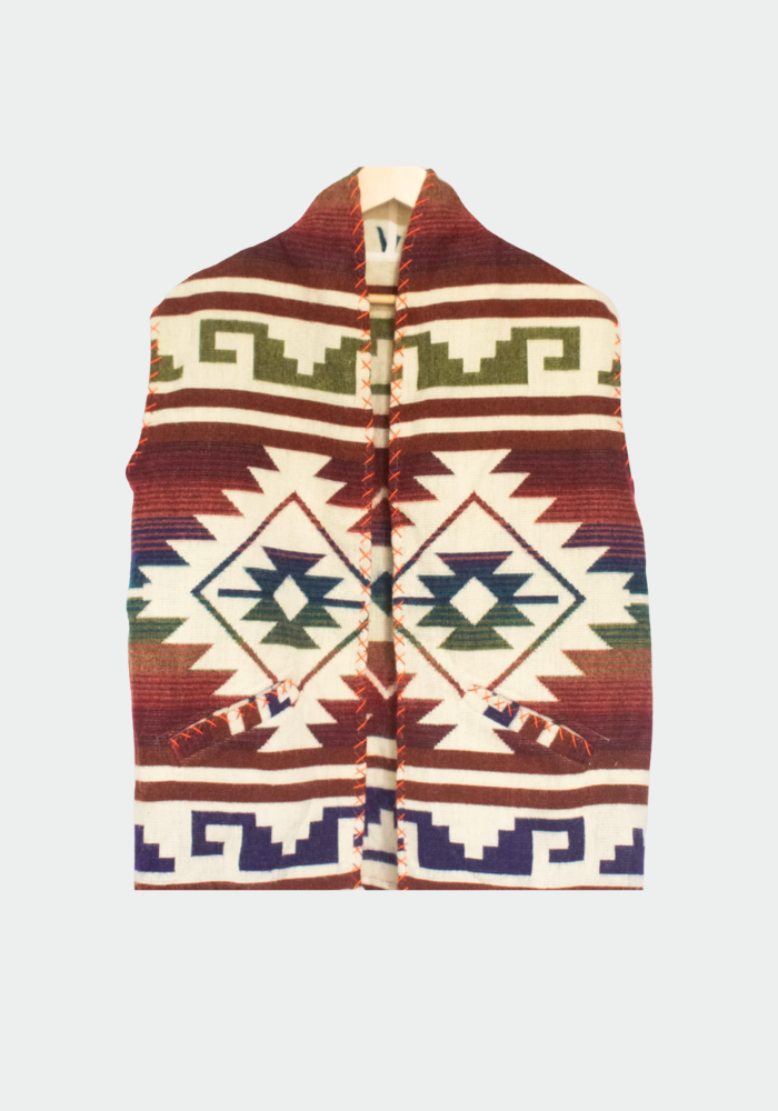 Veste Wild Sans Manche Red - Sélectionné par Blush
