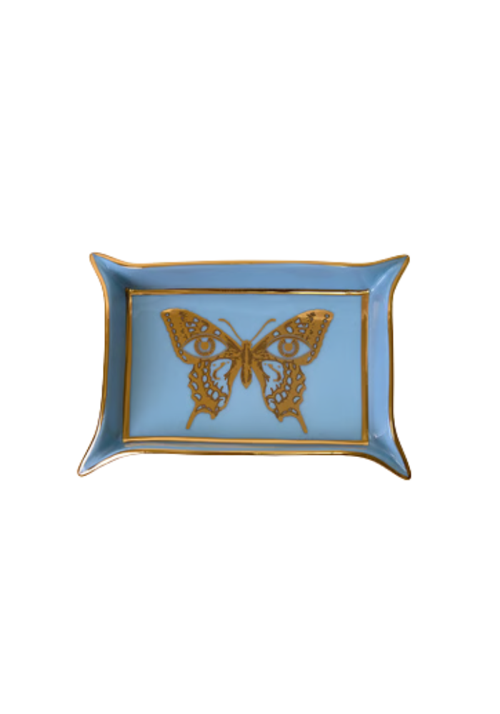 Vide-poches en porcelaine Mariposa Valet - Jonathan Adler