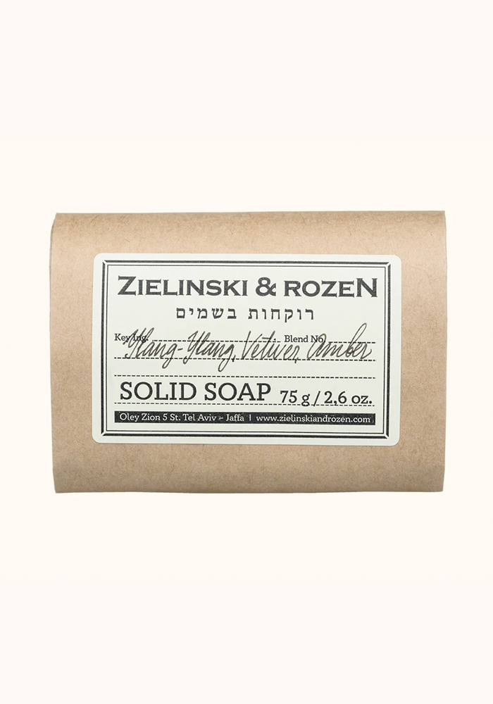 Savon Solide Ylang Ylang Vetiver Et Ambre 75g - Zielinski & Rozen