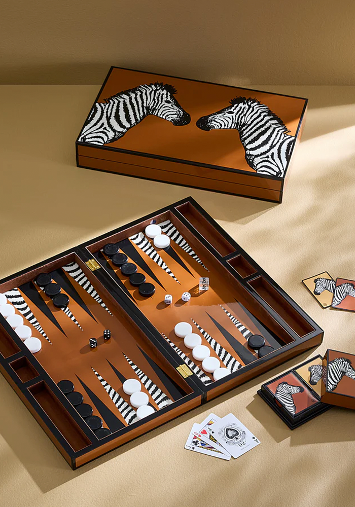 Backgammon Zebra - Jonathan Adler