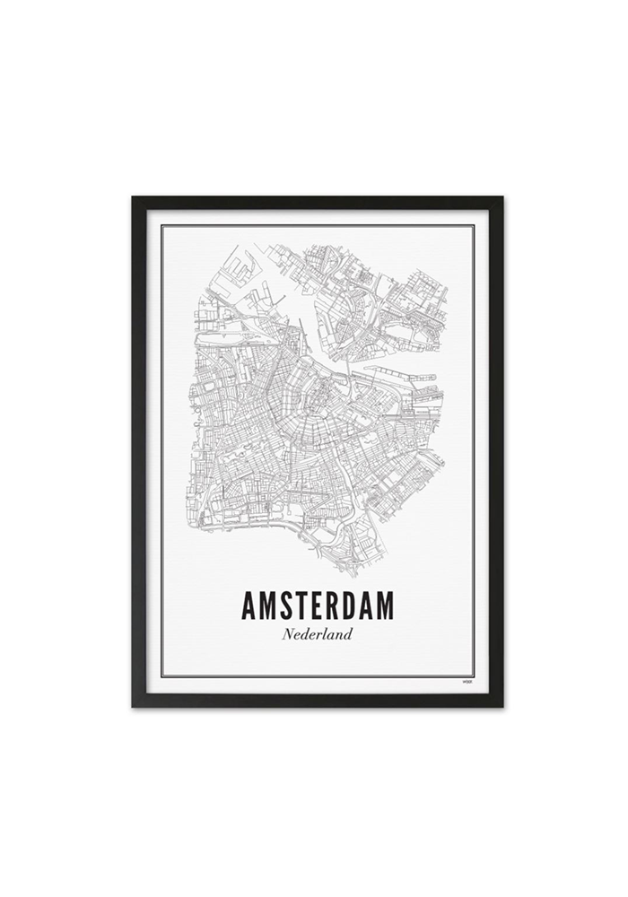 Affiche Ville Amsterdam - Wijck