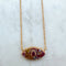 Fossilized Coral Ayin Necklace 