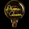 Drama Queen Amber Glass Bulb