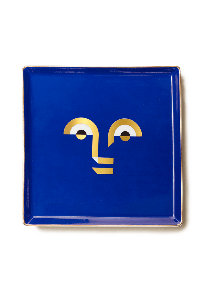 Vide-Poche Apollo I Bleu en Porcelaine - Octaevo