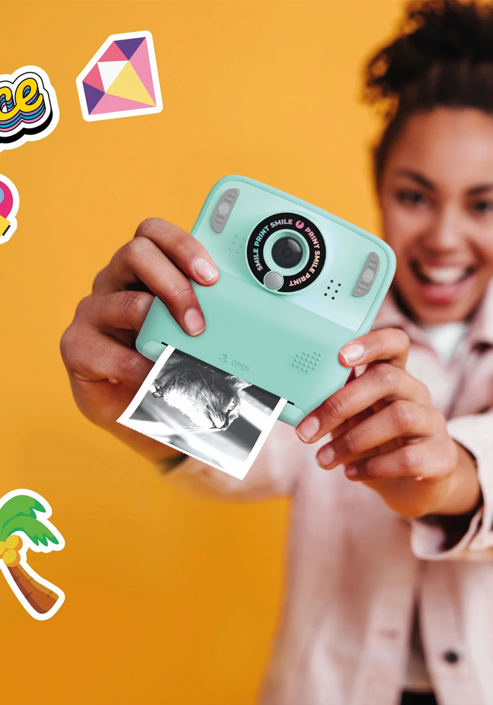 Appareil Photo Pixiprint Turquoise - Mob Paris