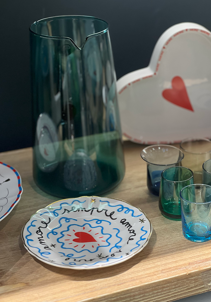 Petite Assiette Plate Coeur