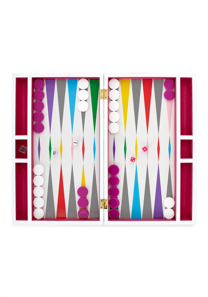 Backgammon Rainbow - Jonathan Adler 